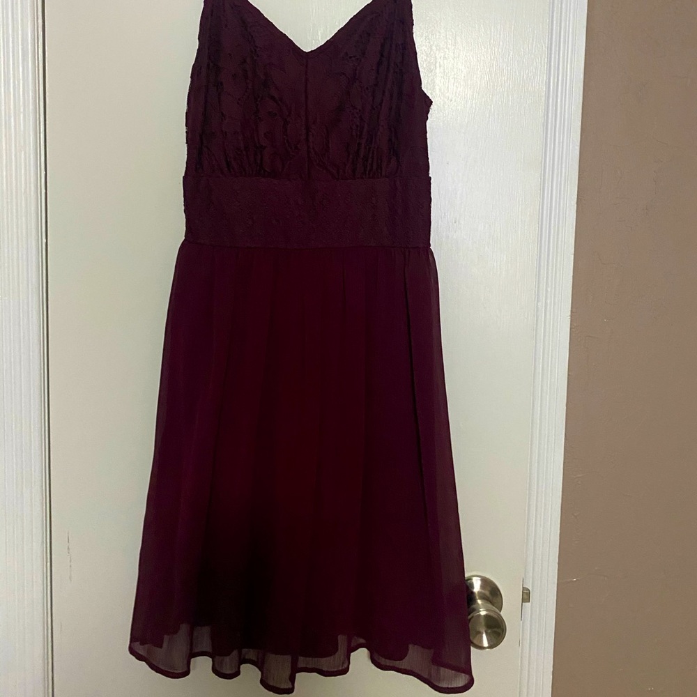 NWT Maurices lace top dress